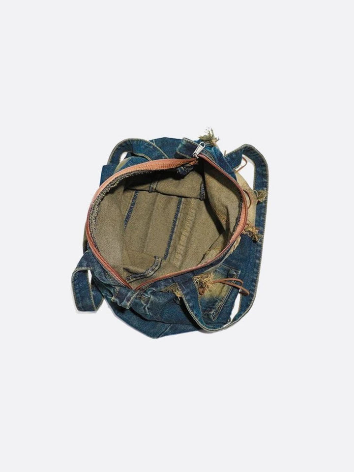 bolso mensajero jean